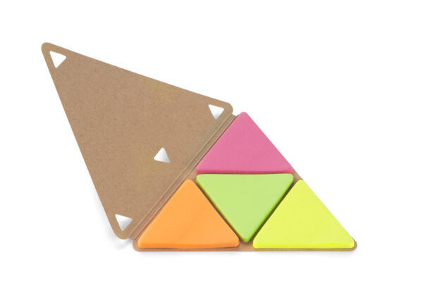 Carnet de notes adhésives PEL personnalisable avec couverture éco, idéal pour le marquage de logo.