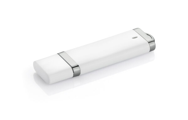 Clé USB BRIS 16 GB en plastique personnalisable avec logo, idéale comme objet publicitaire.